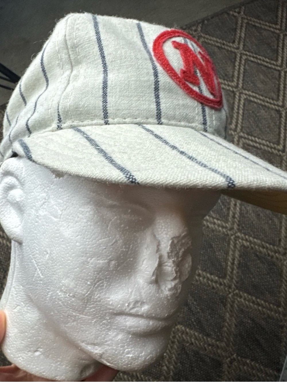 Ebbets Field Flannels Newark Peppers Limited Ed. Cap Made In USA Wool Sz. 7